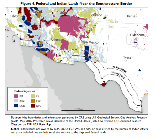 Map of Southwest U.S.