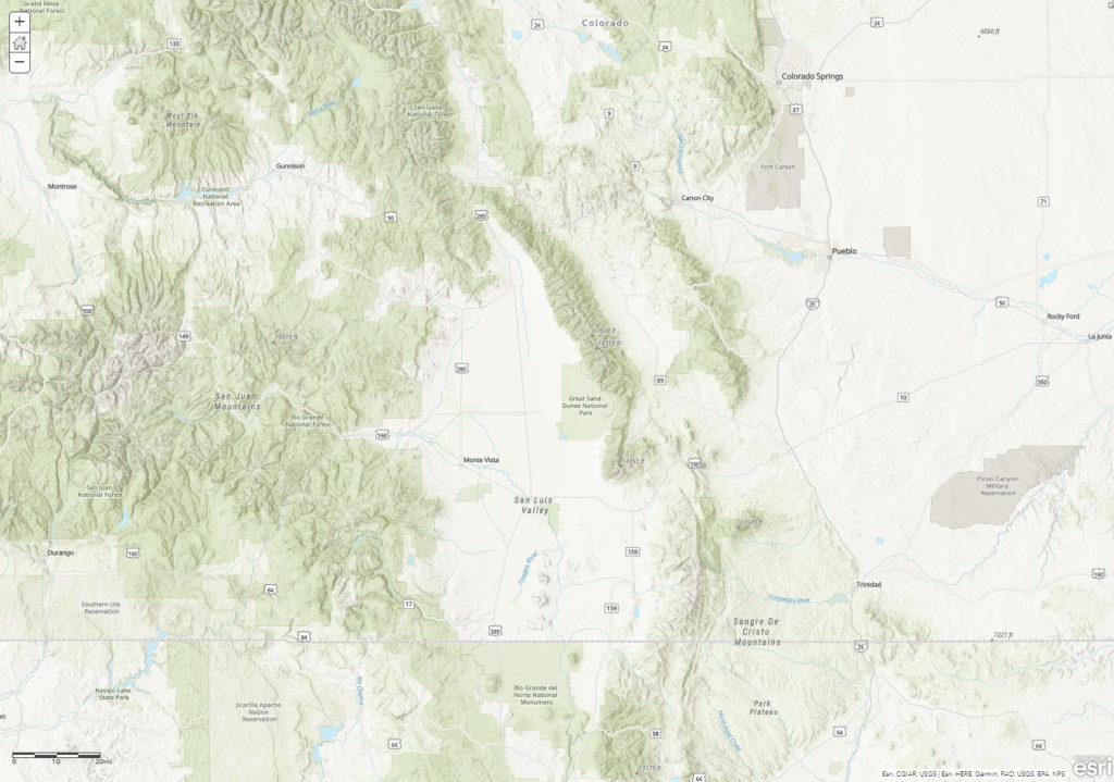 Esri Topo Basemap image