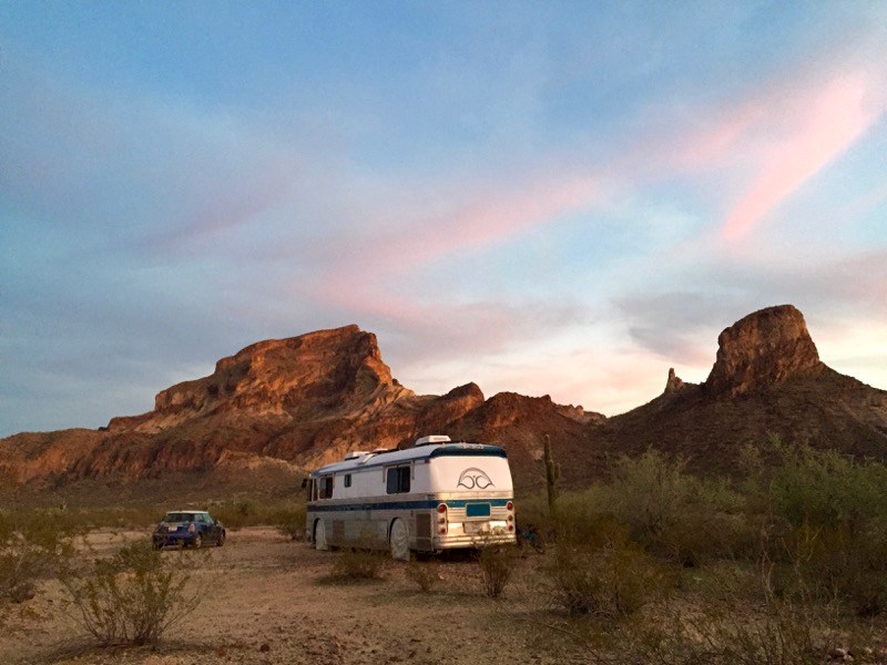 RV in public land